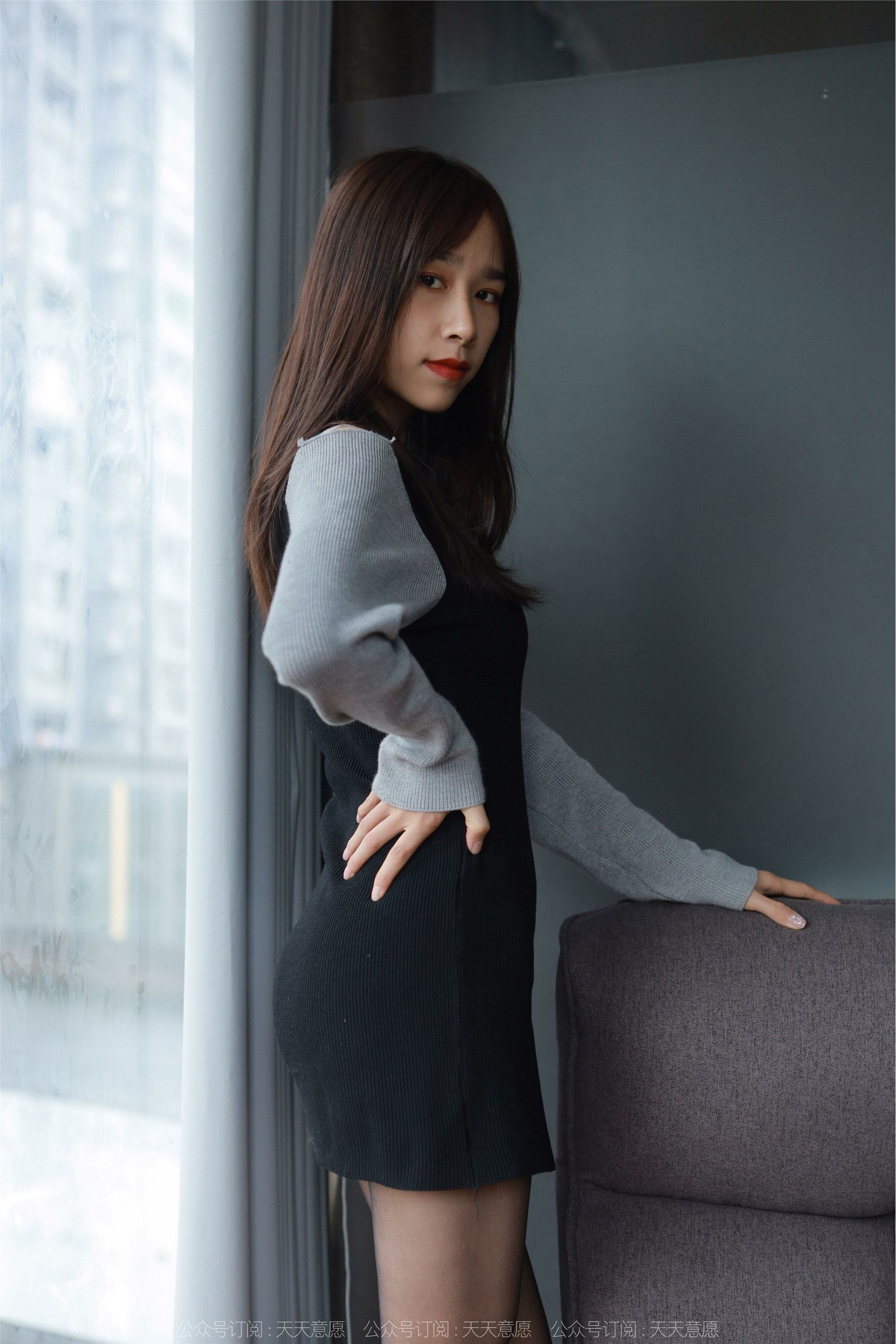 IESS异思趣向 2022.03.26 丝享家1040：美子《沙发上的黑丝》